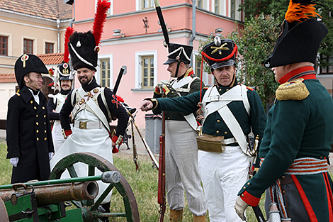 Реконструкция событий Отечественной войны 1812 года в Минске