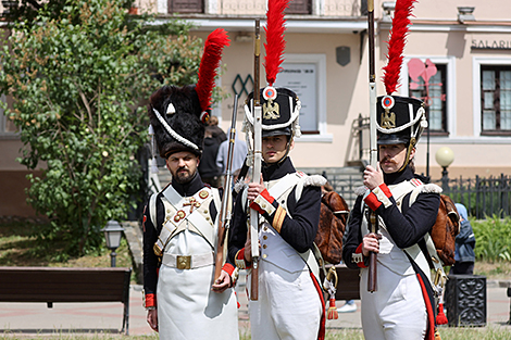 Реконструкция событий Отечественной войны 1812 года в Минске