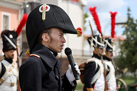 Рэканструкцыя падзей Айчыннай вайны 1812 года ў Мінску