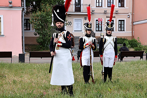 Реконструкция событий Отечественной войны 1812 года в Минске