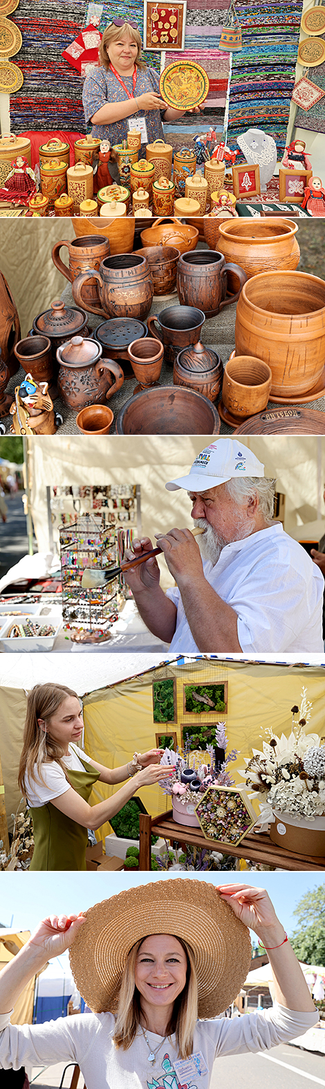 Arts and crafts fair in Vitebsk