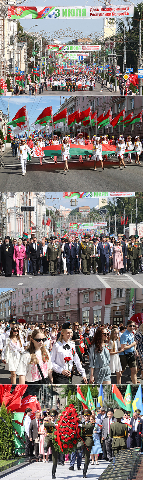 Belarus’ Independence Day events in Gomel