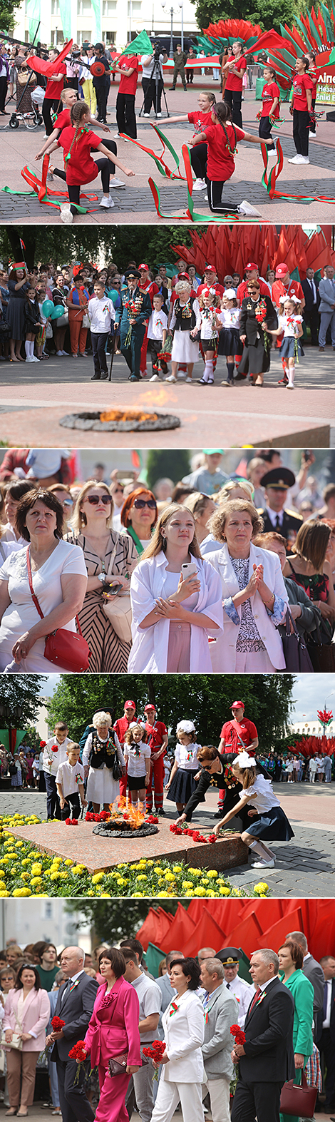 Independence Day festivities in Grodno