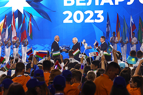 2nd CIS Games closing ceremony in Minsk Arena 