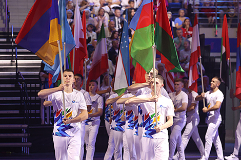 Цырымонія закрыцця II Гульняў краін СНД у 