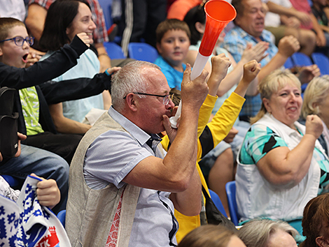 Handball tournament of the 2nd CIS Games: Belarus vs Russia 