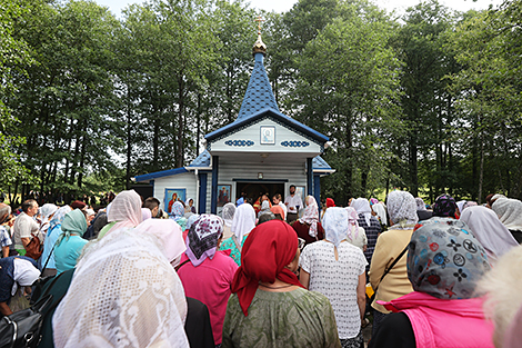 Праздник Медового Спаса на Голубой кринице