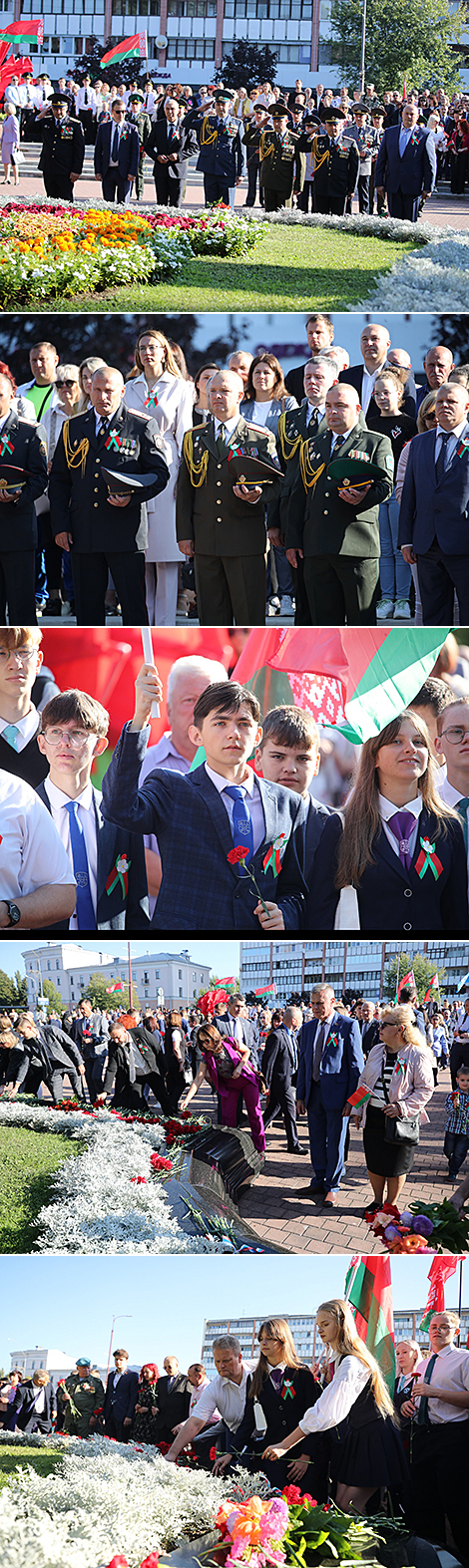 Митинг по случаю по Дня народного единства в Бресте 