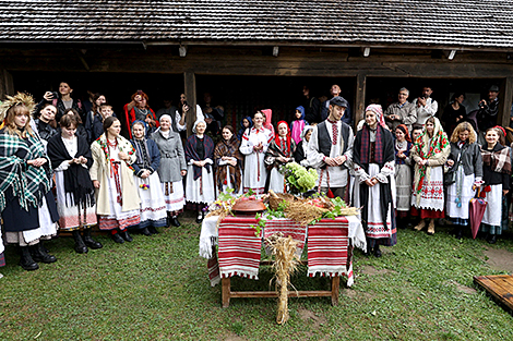 Bagach harvest festival in Vyazynka