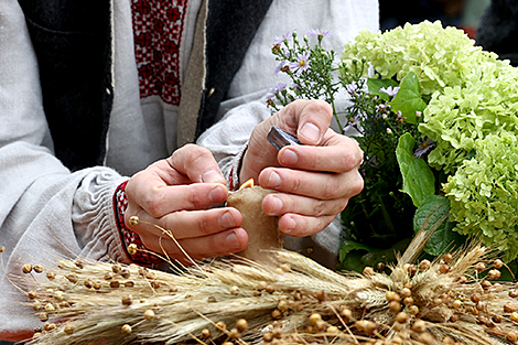 Bagach harvest festival in Vyazynka