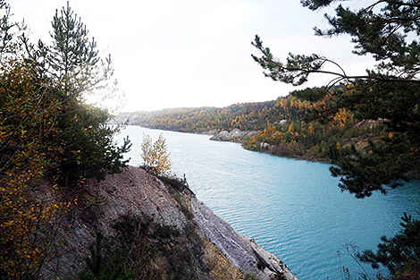 Осень на Красносельских меловых карьерах