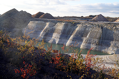 Осень на Красносельских меловых карьерах