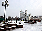 Фарный костел на Советской площади в Гродно