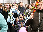 Крестный ход накануне католического Вербного воскресенья в Гродно