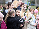 Вербное воскресенье в Гродно: богослужение в храме 