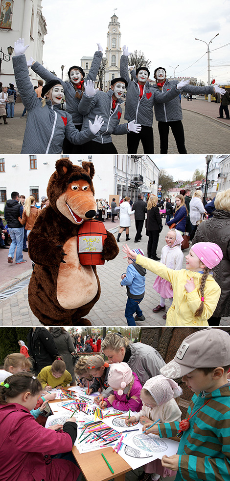 Easter celebrations in Vitebsk