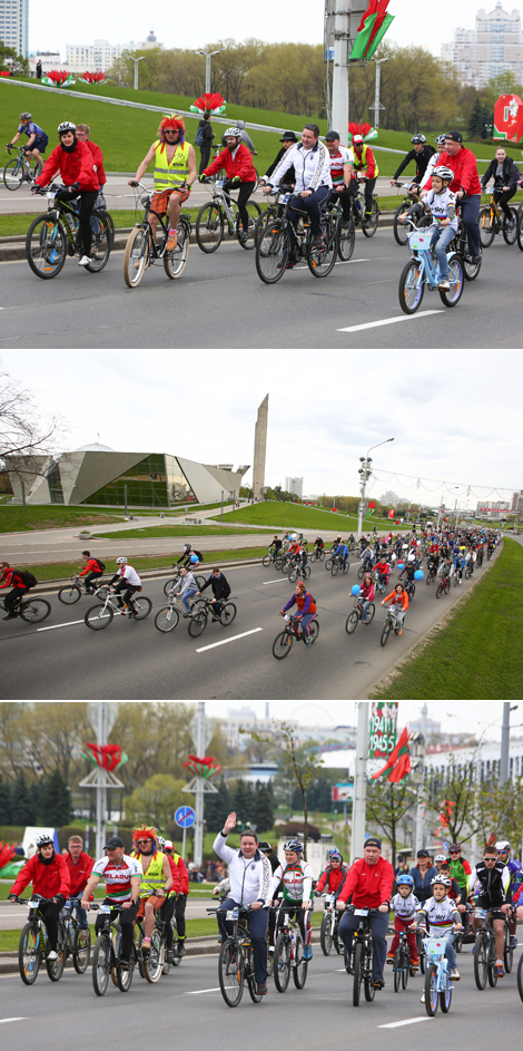 New bike season in Minsk: VIVA, Bike! carnival-parade