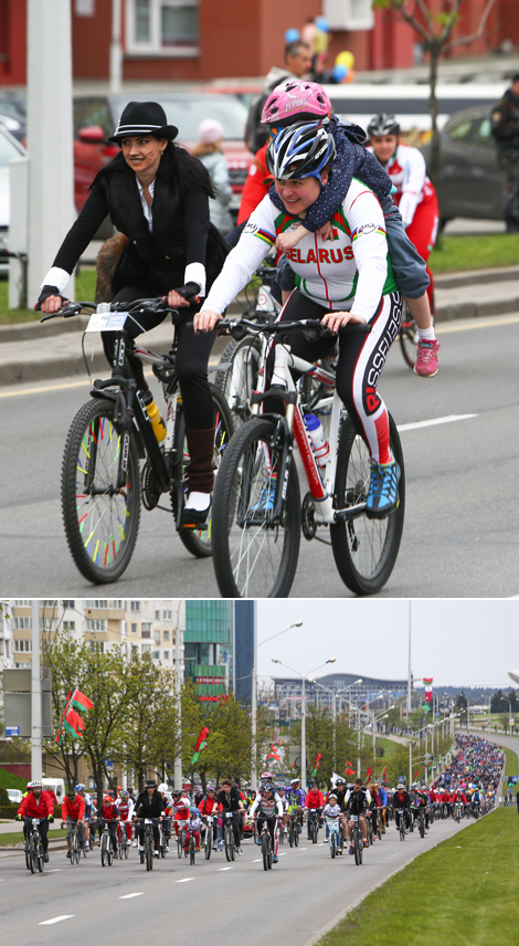 Bike-parade: opening of season 2016