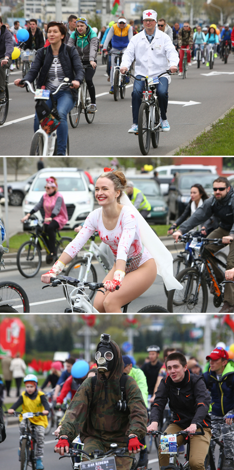 VIVA, Bike! carnival in Minsk
