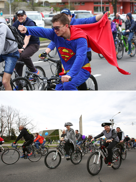 VIVA, Bike! carnival in Minsk