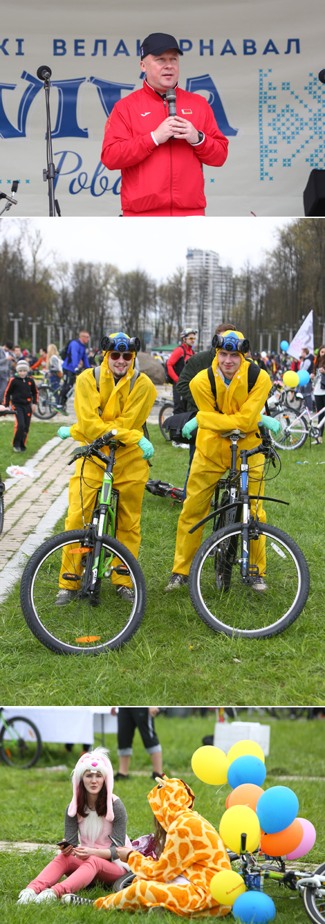 New bike season in Minsk: VIVA, Bike! carnival-parade 