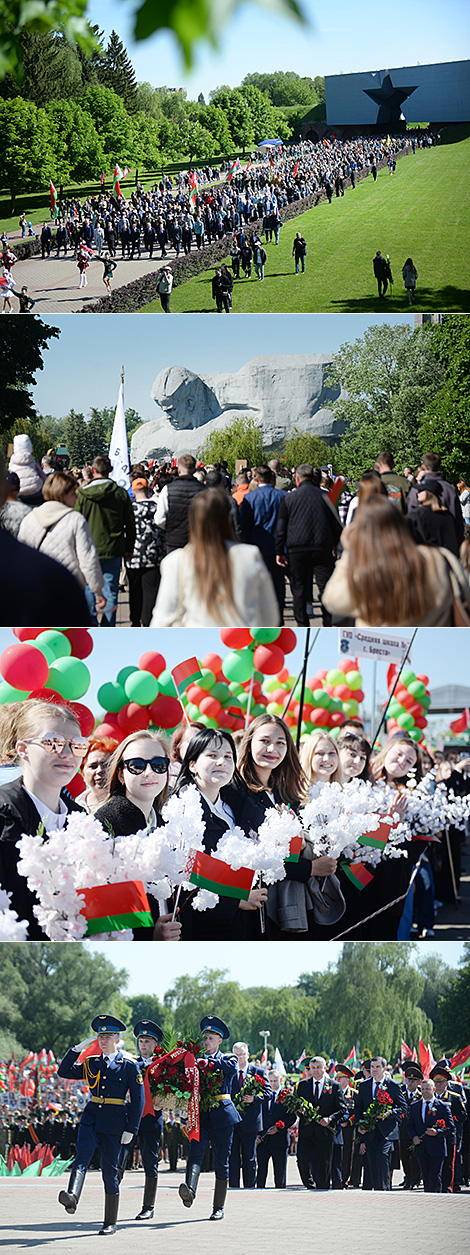 Около 60 тыс. человек приняли участие в митинге в Брестской крепости