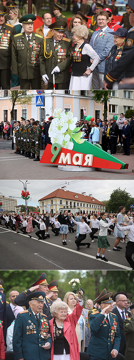 Праздничные мероприятия к 9 Мая в Гродно