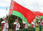 В Витебске прошла церемония празднования Дня государственных флага, герба и гимна