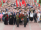 Митинг в мемориальном комплексе "Буйничское поле"