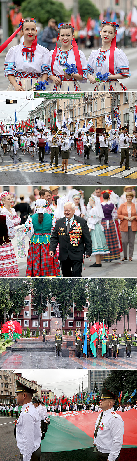 День Независимости отпраздновали в Гомеле