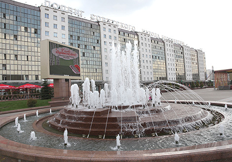 Fountains reopened in Vitebsk 