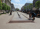 Fountains in Lenin Street, Minsk