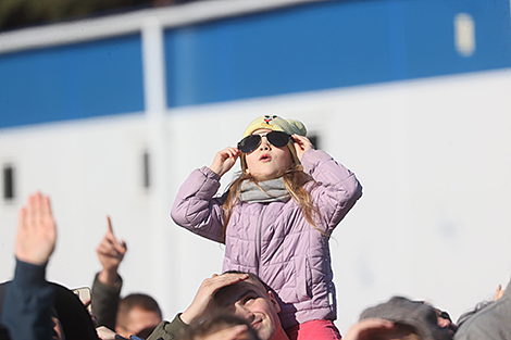 Aviation show during the opening of museum