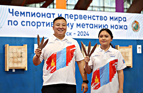 Чэмпіянат і першынство свету па спартыўным кіданні нажа ў Мінску