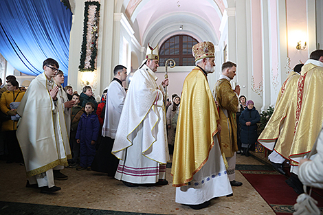 Белорусские католики празднуют Рождество Христово