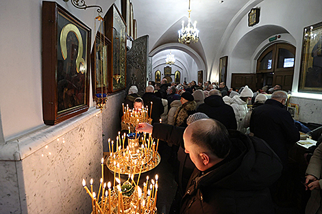 Рождество Христово в Гродненском Свято-Рождество-Богородичном женском монастыре