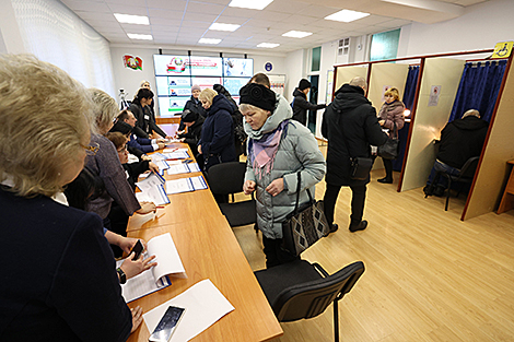 Досрочное голосование на выборах Президента Беларуси в Минске