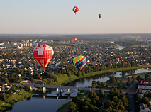 International festival of air balloons Peaceful Sky of Orsha District