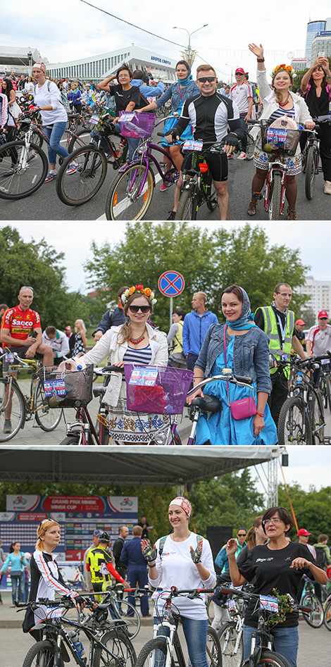 Contest Cycling Miss 2016 in Minsk