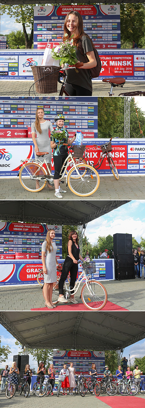 Veronika Zhelubovskaya, student of Minsk State Linguistic University, Cycling Miss Minsk 2016