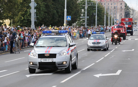 Fire Service Day Celebrations in Minsk