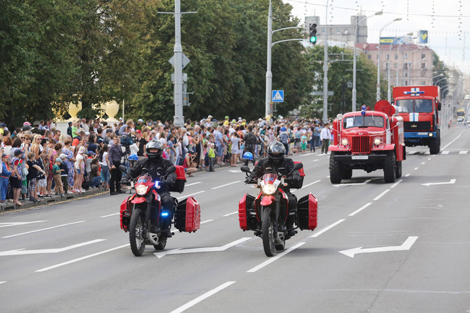 Fire Service Day Celebrations in Minsk