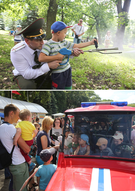 Fire Service Day Celebrations in Minsk