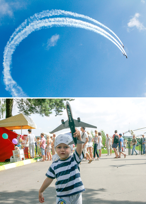 #pronebo 2016 festival at Minsk aeroclub DOSAAF