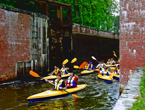 Unusual places in Belarus: Augustow Canal