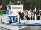 The Neman motor ship on Augustow Canal