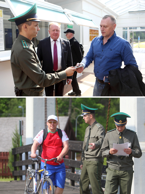 Lesnaya-Rudawka border checkpoint