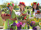 Fruit art objects in Polotsk