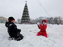 “阿克塞尔”气旋在白俄罗斯：降雪，暴风和一月份的严寒