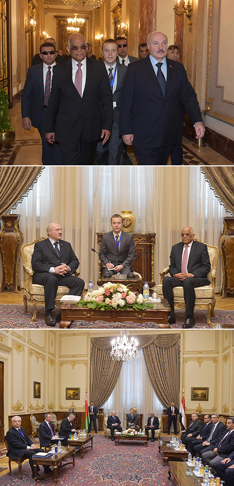 Belarus President Alexander Lukashenko met with Speaker of the House of Representatives of Egypt Ali Abdel Aal